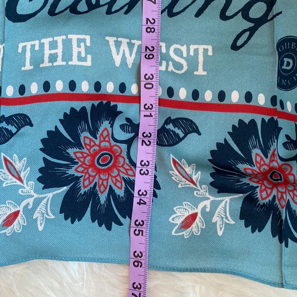 🐺New Double D Ranch “Wolf Pack" Scarf 🐺 Bohemian Boho Western Accessories - Picture 6 of 7